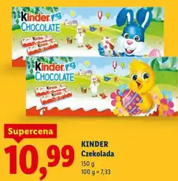 Lidl KINDER Czekolada oferta