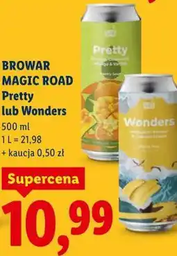 Lidl Piwo Browar Magic Road Pretty lub Wonders oferta