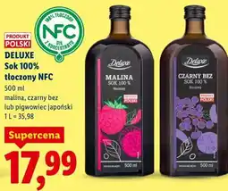 Lidl DELUXE Sok 100% tłoczony NFC oferta