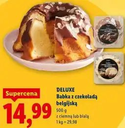 Lidl Deluxe Babka z czekoladą belgijską oferta