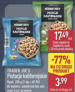ALDI Trader Joe's Pistacje kalifornijskie oferta