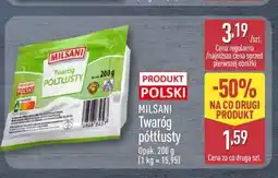 ALDI Milsani Twaróg półtłusty oferta