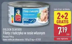 ALDI Golden Seafood Filety z tuńczyka w sosie własnym oferta