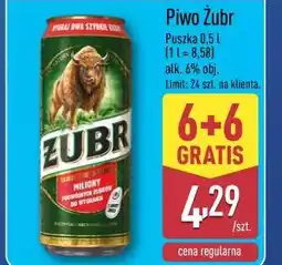 ALDI Piwo Żubr oferta