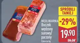 ALDI Wędliniarnia Boczek wędzony surowy/parzony oferta