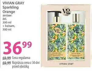 VIVIAN GRAY Sparkling Orange zestaw: żel + balsam