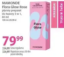 Hebe MAMONDE Flora Glow Rose płynny preparat do twarzy 3 w 1 oferta