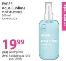 Hebe EVRĒE Aqua Sublime tonik do twarzy oferta