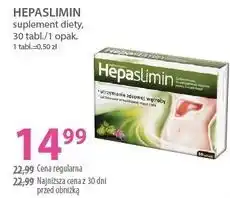 Hebe HEPASLIMIN suplement diety, 30 tabl./1 opak oferta
