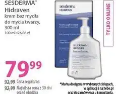 Hebe Sesderma Hidraven krem bez mydła do mycia twarzy oferta