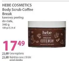 Hebe Hebe Cosmetics Body Scrub Coffee Break kawowy peeling do ciała oferta