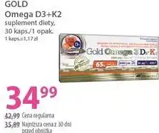 Hebe GOLD Omega D3+K2 suplement diety, 30 kaps./1 opak oferta