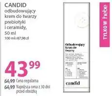 Hebe Candid odbudowujący krem do twarzy prebiotyki i ceramidy oferta