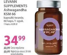 Hebe LEVANN SUPPLEMENTS Ashwagandha KSM 66 kapsułki twarde, 60 kaps./1 opak oferta