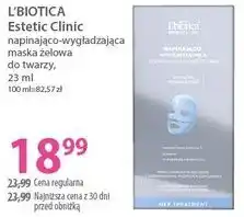 Hebe L'Biotica Estetic Clinic napinająco-wygładzająca maska żelowa do twarzy oferta
