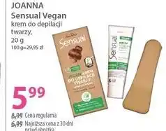 Hebe JOANNA Sensual Vegan krem do depilacji twarzy oferta