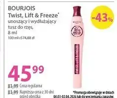 Hebe BOURJOIS Twist, Lift & Freeze unoszący i wydłużający tusz do rzęs oferta