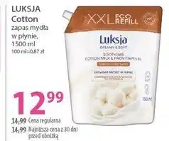 Hebe LUKSJA Cotton zapas mydła w płynie oferta