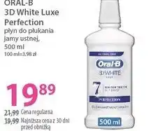 Hebe ORAL-B 3D White Luxe Perfection płyn do płukania jamy ustnej oferta