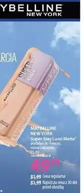 Hebe MAYBELLINE NEW YORK Super Stay Lumi Matte podkład do twarzy oferta
