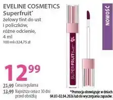 Hebe EVELINE COSMETICS Superfruit żelowy tint do ust i policzków, różne odcienie oferta