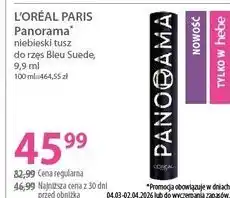 Hebe L'ORÉAL PARIS Panorama niebieski tusz do rzęs Bleu Suede oferta