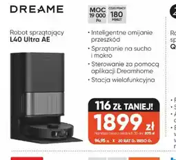 Max Elektro Robot sprzątający Dreame L40 Ultra AE oferta