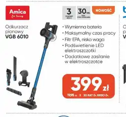 Max Elektro Odkurzacz pionowy Amica VGB 6010 oferta