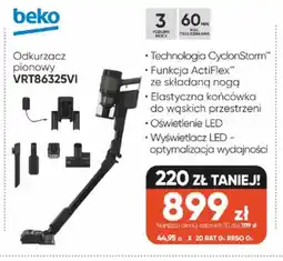 Max Elektro Odkurzacz pionowy Beko VRT86325VI oferta