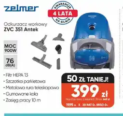 Max Elektro Odkurzacz workowy Zelmer ZVC 351 Antek oferta