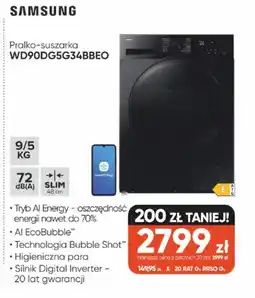 Max Elektro Pralko-suszarka Samsung WD90DG5G34BBEO oferta