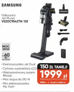 Max Elektro Odkurzacz Samsung Jet 95 pet oferta