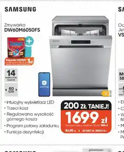 Max Elektro Samsung Zmywarka DW60M6050FS oferta