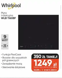 Max Elektro Płyta indukcyjna Whirlpool WLB 1160BF oferta