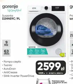 Max Elektro Suszarka Gorenje D2HNE9C/PL oferta