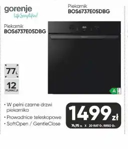 Max Elektro Gorenje Piekarnik BOS6737E05DBG oferta