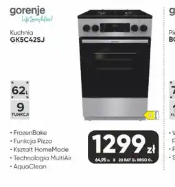 Max Elektro Gorenje Kuchnia GK5C42SJ oferta