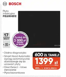 Max Elektro Bosch Płyta indukcyjna PIE61RHB1E oferta