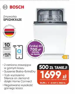 Max Elektro Bosch Zmywarka SPV2HKKX42E oferta