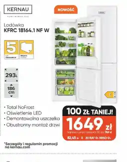 Max Elektro Lodówka Kernau KFRC 18164.1 NF W oferta
