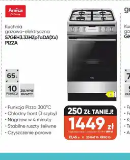 Max Elektro Amica Kuchnia gazowo-elektryczna oferta