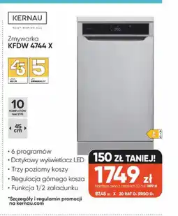 Max Elektro Zmywarka Kernau KFDW 4744 X oferta