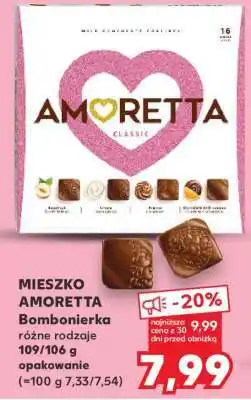 Kaufland MIESZKO Amoretta bombonierka oferta
