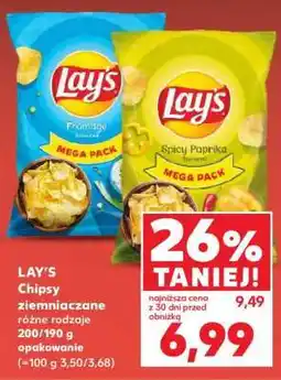 Kaufland Lay’s Chipsy ziemniaczane oferta