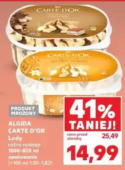 Kaufland ALGIDA CARTE D’OR oferta