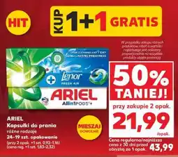Kaufland ARIEL Kapsułki do prania różne rodzaje 24-19 szt. opakowanie oferta
