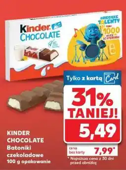 Kaufland Kinder Chocolate oferta