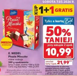 Kaufland E. WEDEL Ptasie Mleczko oferta