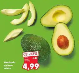 Kaufland Awokado zielone sztuka oferta