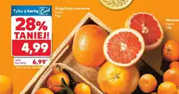 Kaufland Grejpfruty czerwone, luzem 1 kg oferta